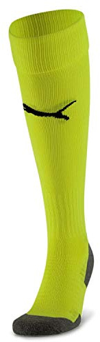 PUMA Herren Team Liga Core Socken, Fluo Yellow, 4 EU