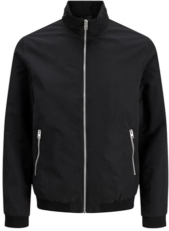 JACK & JONES Cazadora para hombre, negro (black black), M