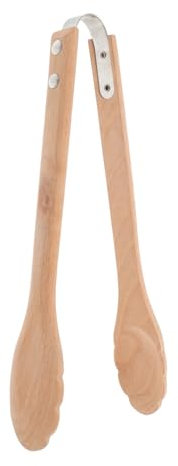 KOCKSHION Pinzas De Madera Para Ensalada y Pan Herramientas De Cocina Versátiles Accesorio De Madera Natural