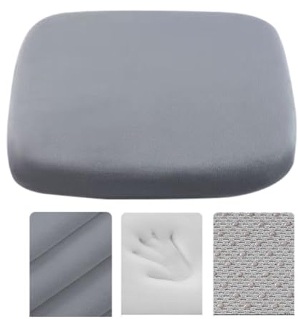 sodeber Cojines ergonómicos de espuma viscoelástica cómodos para silla de oficina y coche, alivia la presión del coxis