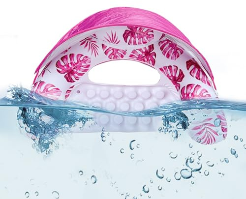 Flotador Inflable para Piscina,Colchoneta Flotante Hinchable Tipo Sillón - Colchoneta Tipo Sillón con Portavasos para Flotar En Verano Playa Piscina Rio