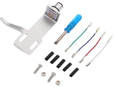 SMASOLO pour Tourne-Disque Vinyle Aiguille De Remplacement Support De Tête Phono avec Fil pour Platine De Disque Accessoire De Réparation