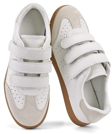 ANFEE Womens White Tennis Shoes Sneakers Casual Walking Shoes for Women Sizes 11
