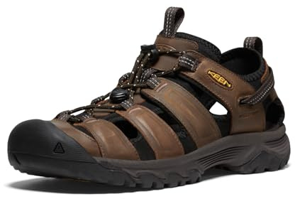 KEEN 1022427 Hombre Sandalias deportivas, Bison/Mulch, 48 EU