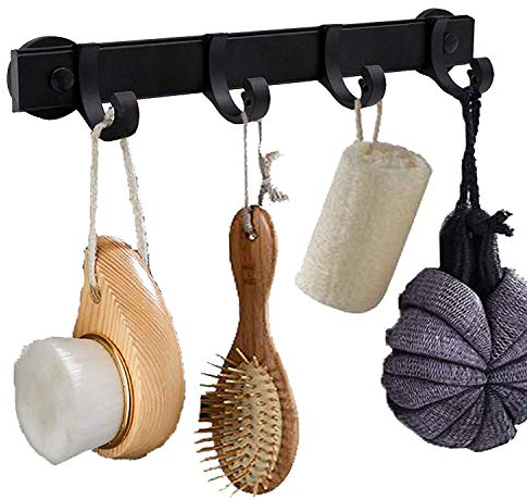 Magnetic Hook Rack Adjustable Hook Rail - Metal Heavy Duty - for Refrigerators, dishwasher, File cabinets, Grills, Washers, Dryers,Etc - No installation tools required（Does not include cleaning brush）