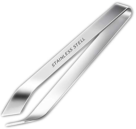 Pinces arêtes de Poisson,Acier Inoxydable,Enlever les arêtes de Poisson,Antidérapant Acier Inoxydable Plat et Incliné,12CM