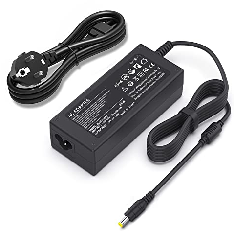 65W Cargador Acer 19V 3.42A Portatil para Acer Aspire 3 5 E15 E5 E3 E1 ES1 ES15 E1-571 E1-572 E3-111 E5-573 E5-575 V3 V5 V15 A314 A315 PA-1650-86 Ordenador Adaptador Alimentacion Cable 5.5 * 1.7MM