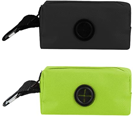 LYITZW 2 Stück Spender für Hundekotbeutel Dispenser Dog Poop Bag Holder Hundekotbeutelhalter Kotbeutelspender Leinenspender für Hundekotbeutel, Dog Poop Bag Dispenser