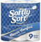 Toilet Paper Bulk 90 Rolls – Quilted 3-Ply Unscented Bath Tissue, Ultra Soft & Septic Safe, Eco-Friendly Family Pack by Softly Soft
