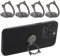 Yuanchu Lot de 4 anneaux de support universels pour téléphone portable - Design chat - Pour smartphones, tablettes et étuis