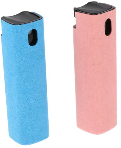LIGIGWASH 2piezas Kit Limpiador Pantalla Portátil Spray De Limpieza para Gafas Lentes De Cámara Pantalla y Polvo con Fuerte Capacidad Desengrasante y Paño Superfino para Protección Antiaraña