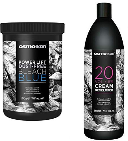 OSMO IKON Blue Bleach 500g + Cream Developer 6% KIT