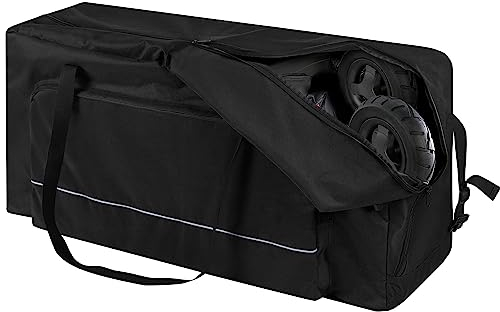 HODRANT Große Kinderwagen Reise Tasche für Standard, Einzel, Doppel, und Jogger Kinderwagen, mit Sicheren Schnallen und Griffen, Kinderwagen Organizer Tasche für Flugzeug oder Auto, Nur Tasche