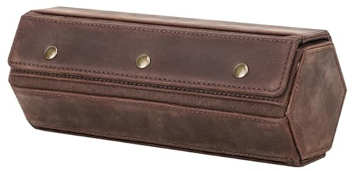 OATIPHO Estuche Enrollable Para Relojes Mecánicos Organizador De Relojes Hombre Estuche De Cuero