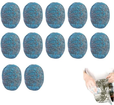 Almohadillas Lana,Almohadillas de Jabón de Lana de Acero,Estropajos de Ollas,Esponjas de Limpieza para el Hogar para Platos, Ollas, Estufas, Utensilios de Cocina