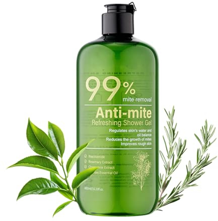 Antifungal Body Wash with Tea Tree Oil, Antibacterial Shower Gel, Tea Tree Body Wash Cleansing and Protection, Balance Oil & Moisture, Smooth Skin, 450ml