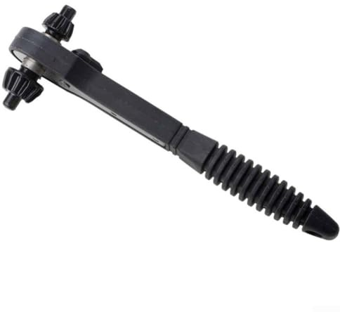 Springwillfly Chiave a cricchetto ergonomica 2 in 1 per serrare mandrini con facilità