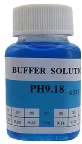 50ml pH Calibration Solution Buffer for Accurate Calibration of pH Meters with Standard Values (PH9.18)