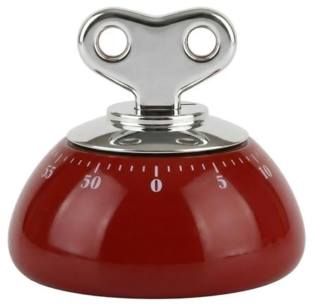 Kitchen Timers for Cooking 100% Mechanical Wind Up Timer with Magnetic Back