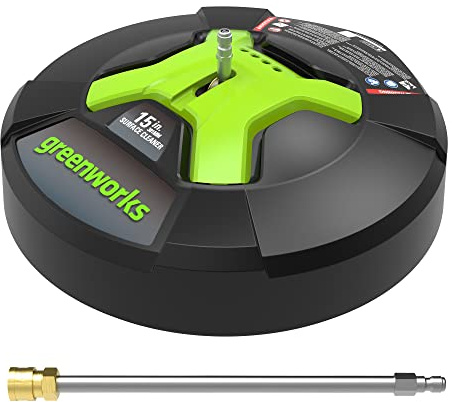 Greenworks 5210902 38 cm förlängning ingår ytrengörare, grön