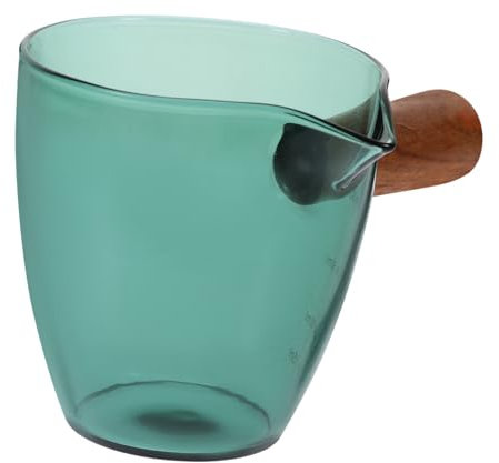 BUGUUYO Brocca Per Piccola Tazzina Da Caffè Espresso Con Manico in Legno