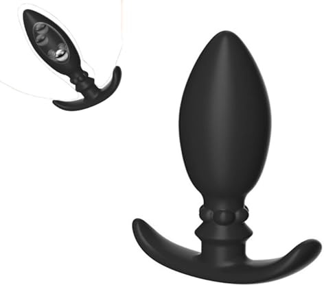 Plug anal de silicona con ancla y bola interna – Estimulador erótico para orgasmos intensos – Juguete anal y vaginal unisex para juegos sensuales y masaje íntimo SM