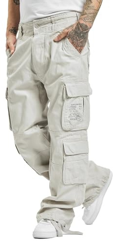 Brandit Pure Vintage Pants, Color: old white, Size: M