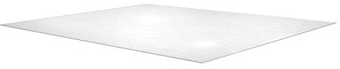 FloorTex 1115015023ER Floor Protection Chairmat, XXL, 60-Inch x60-Inch, Clear