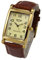 ERIKSEN Mens Vintage Retro Rectangular Gold Analog Quartz Dress Watch MCG