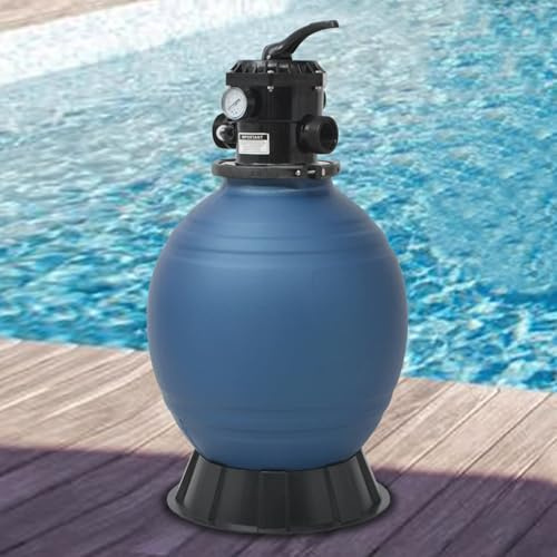 Gecheer Filtro De Arena De Piscina Válvula De 6 Posiciones Filtrar Depuradora Agua Tanque Caldera Dispositivo Limpiador Azul 60 mm