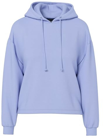 PIECES Femme Hoodie Pcchilli Ls Noos BC Sweat À Capuche, Baby Lavender, S EU