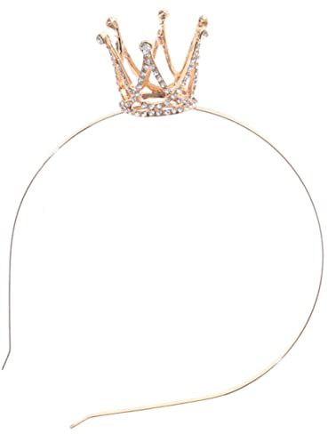 VINTORKY Couronne De Strass -Tête Couronnes D'Anniversaire De Pour Diadème Accessoires Pour Filles Cheveux De Bébé Fête D'Enterrement De Vie De Jeune Fille