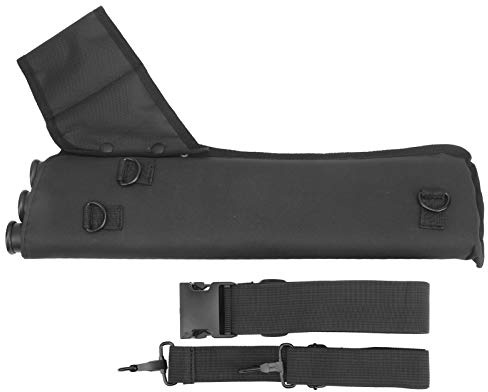 Mavaol Borsa da Trasporto Portatile per Porta frecce a 3 Tubi, per Allenamento, Spalla, Vita, tiro con l'