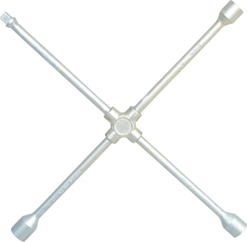 KS Tools 518.1159 Chiave a Croce Extra per Bulloni e Ruote per Autocarri, 3/4X27X30X32 mm