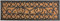 Esschert Design RB168 Tür-/ Stufenfußmatte, Kokosfaser, Gummi, schwarz/braun, 75 x 25 x 0.9 cm