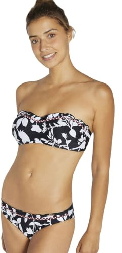 YSABEL MORA 81642 - Bikini Bandeau Black & White Mujer Color: Negro Talla: 100