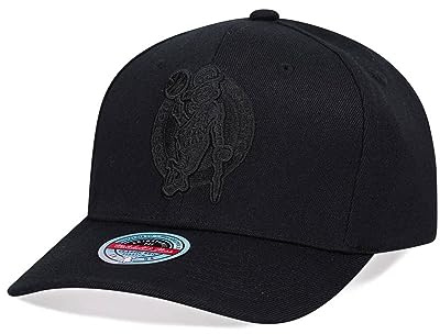 Mitchell & Ness NBA NBL/BLK Logo Classic Red Baseball Snapback Cap - Boston Celtics, Einheitsgröße,