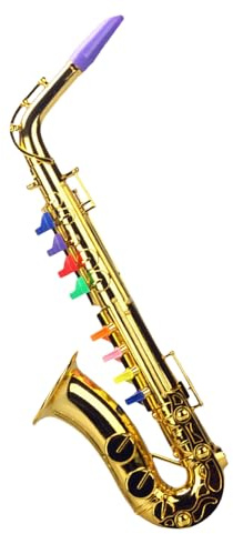 Sassofono Mib – ABS 13x9.5x36cm | Strumento Musicale Realistico | Sax Giocattolo Leggero Per Principianti | Sassofono Per Studio, Bambini, Studenti E Appassionati Di Musica