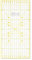 Elan Patchwork Lineal 30x15 CM, Quilt Lineal 30 x 15CM, Schneiderlineal 30 CM, Nählineal, Quilting Ruler, Stofflineal