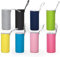 LATRAT 8 fundas para botellas de agua con aislamiento térmico, de neopreno, elásticas, 550 ml, 6,8 x 19 cm