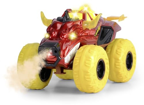 Dickie Toys Flaming Fire Monster Remote Control Vehicle w/Batteries Included