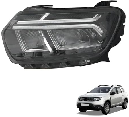 JSUDQR fari anteriori cromo sinistro per DACIA DUSTER 2022 XF733-010 L：260602287R
