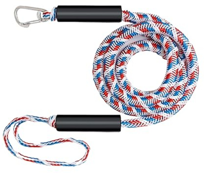 Lignes de quai pour bateau, 1,94 à 1,5 m, fournitures de plein air, cordes de ski nautique, cordes de ski – pour lac, rivière, plage, mer, neige, luge, wakeboard, ski nautique, kayak, bateau, quai de