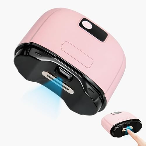 Coupe-Ongles Électrique 3-en-1 Rechargeable USB avec LED, Lime et Coupe Ongle Automatique Ultra Silencieux, 3 Vitesses Réglables, Coupe Ongle Sécurisé pour Bébé, Adulte et Personne Âgée, Rose