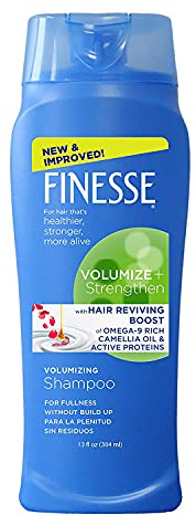 FINESSE Volumize + Strengthen Volumizing Shampoo, 13 oz (Pack of 6), Add Volume & Strength to Thin or Fine Hair for Fuller Looking Hair