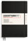 LEUCHTTURM1917 310174 Notizbuch Master Slim (A4+), Hardcover, kariert, schwarz