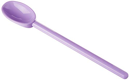 Mercer Culinary Hell's Tools Hi-Heat 12-Inch Mixing Spoon, Purple, Fabric