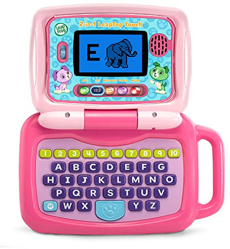 LeapFrog 2-in-1 LeapTop Touch (Frustration Free Packaging), Pink