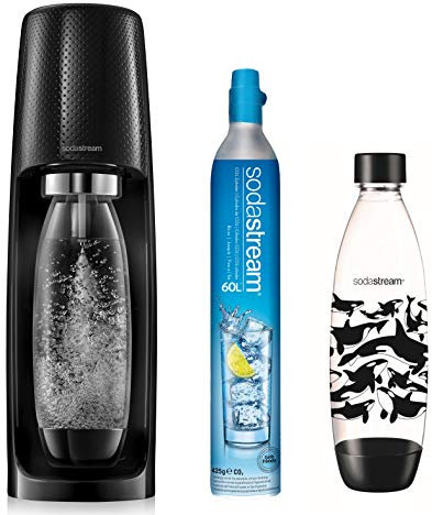 Sodastream SPIRITNATURE MACHINE A EAU PETILLANTE, Plastique, Noire