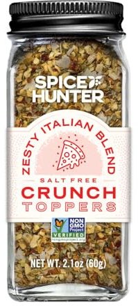 The Spice Hunter Crunch Toppers (Zesty Italian, 2.1 Ounce Jar)